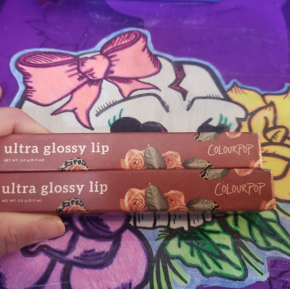 6 Colourpop glossy lips